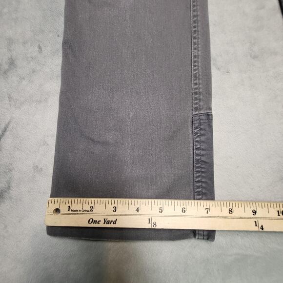 Howler Brothers Pants Mens 32x31 Gray Double Knee Work Utility Cotton Stretch - Picture 6 of 10